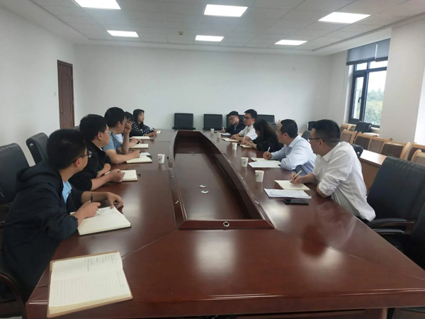 甘肃银行开云集团官网开云集团官网首页-开云(中国)中山街支行到访泓源公司洽谈融资合作事宜(图2)